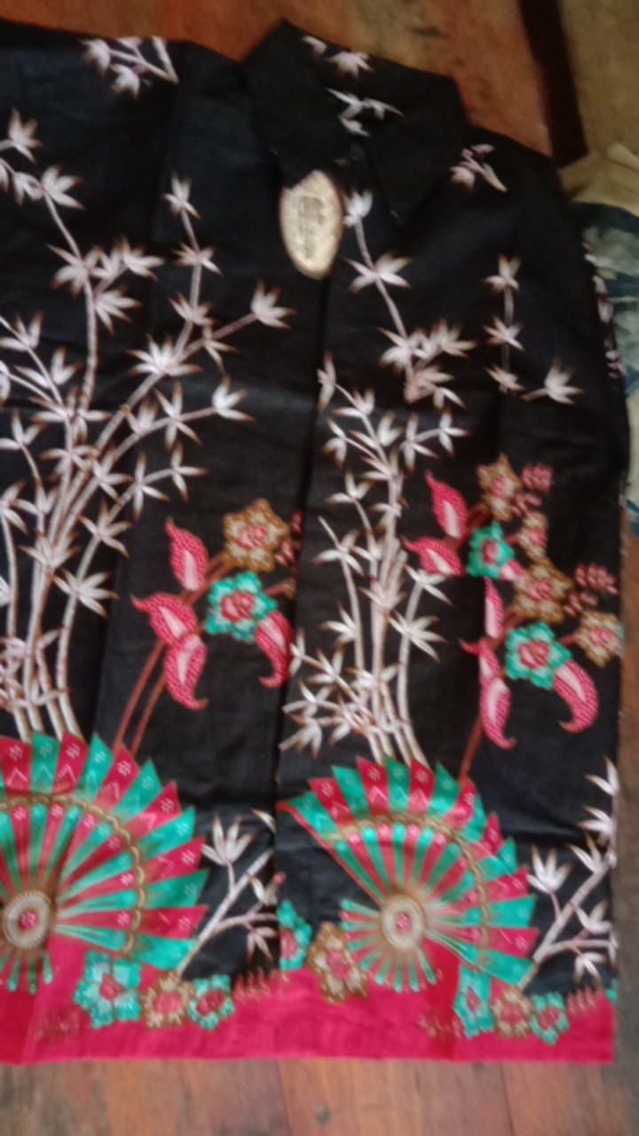 Maura Couple Copel Keluarga  - Sania Ruffle Batik Couple Ori Ndoro Jowi Dnt Garansi Termurah