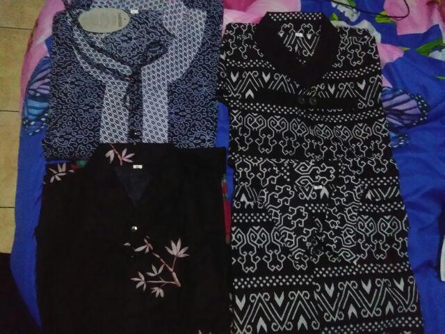 Kemeja Batik Kombinasi Hem Pekalongan