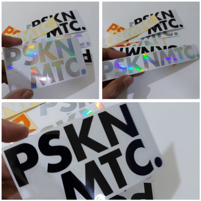 

Sticker PsknMtc Cutting 1 Warna