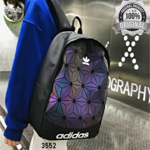 Tas Ransel Backpack Adidas 3D Reflektif Unisex
