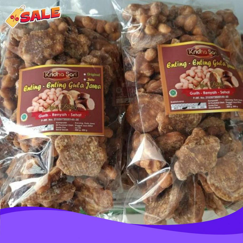 

TERMURAH ENTING ENTING GULA JAWA KACANG KRIDHASARI KHAS BLITAR