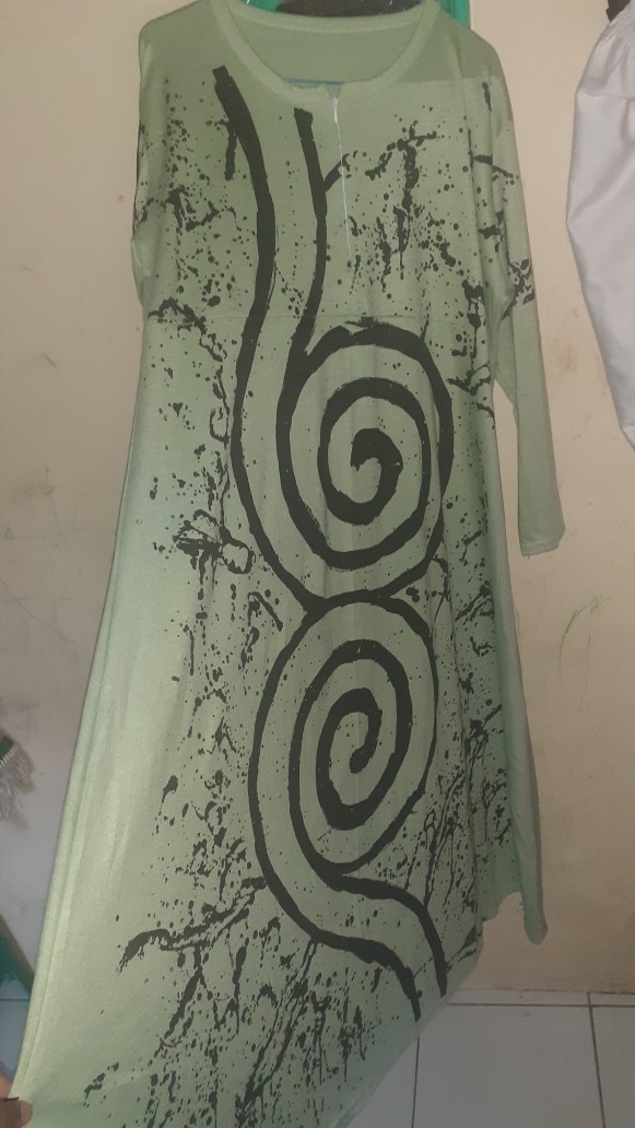 (cod) Gamis Khumaira || Gamis Kaos Super || Gamis Adem Lengan Panjang Elegan || Gamis Motif Batik