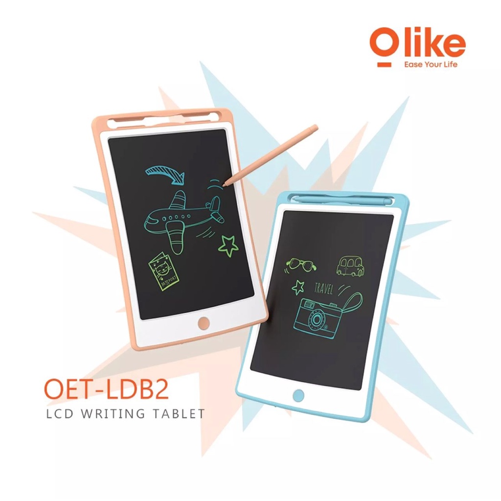 olike lcd writing tablet 8 5 inch   10 inch papan tulis edukasi anak pintar notepad electric lcd dig