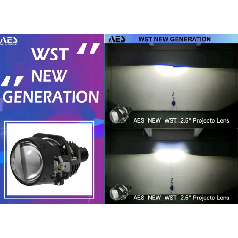 BI LED 2.5 WST BLUELENS AES I Projector AES BI LED 2.5 inchi