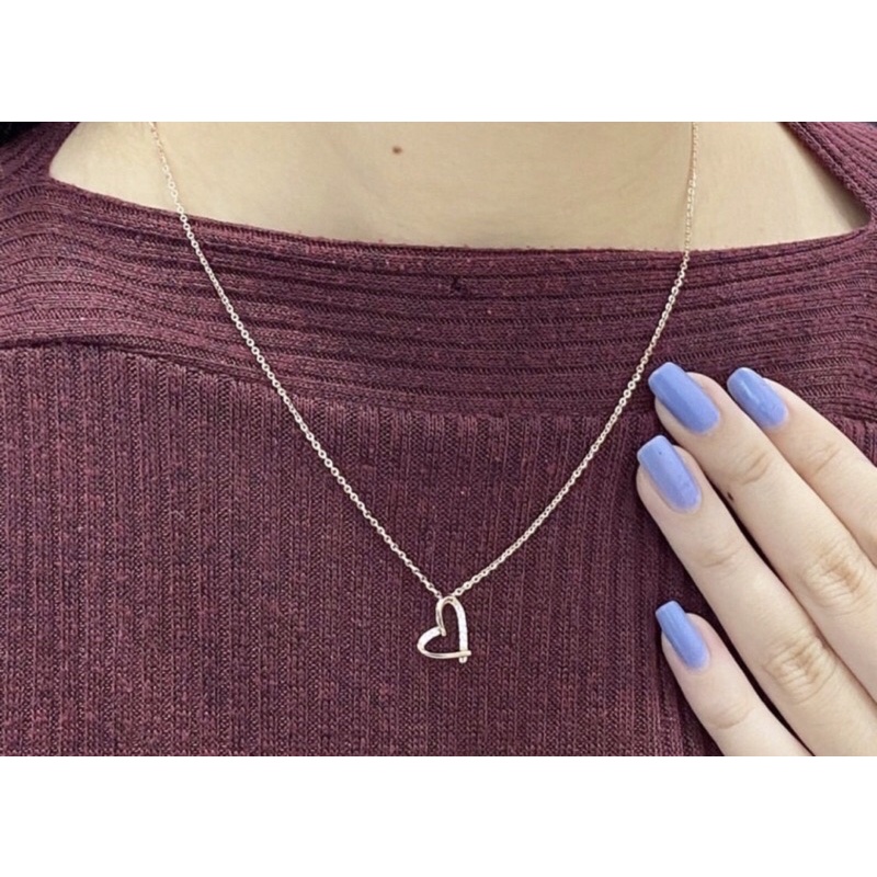 KALUNG LOVE MILLIE MOLLY FASHION WANITA DEWASA KADAR 375/8K SIMPEL ELEGAN RINGAN