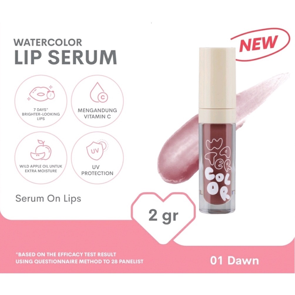 EMINA Water Color Lip Serum - lip serum emina - ORI☑️ BPOM☑️