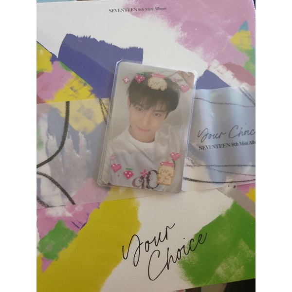 SEVENTEEN YC ALBUM + MINGYU LUCKY DRAW M2U LD GYUDIOR