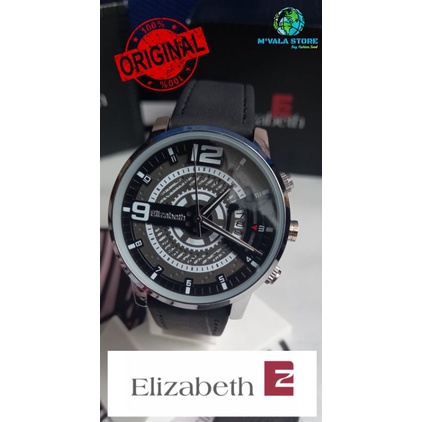 jam tangan pria elizabeth 100% ori - promo jam tangan pria