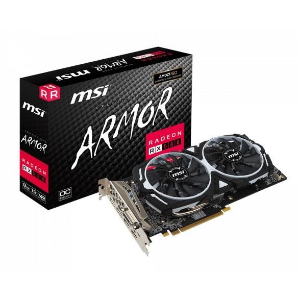 MSI RADEON RX580 / RX 580 ARMOR 8G OC GDDR5 256-BIT - VGA CARD