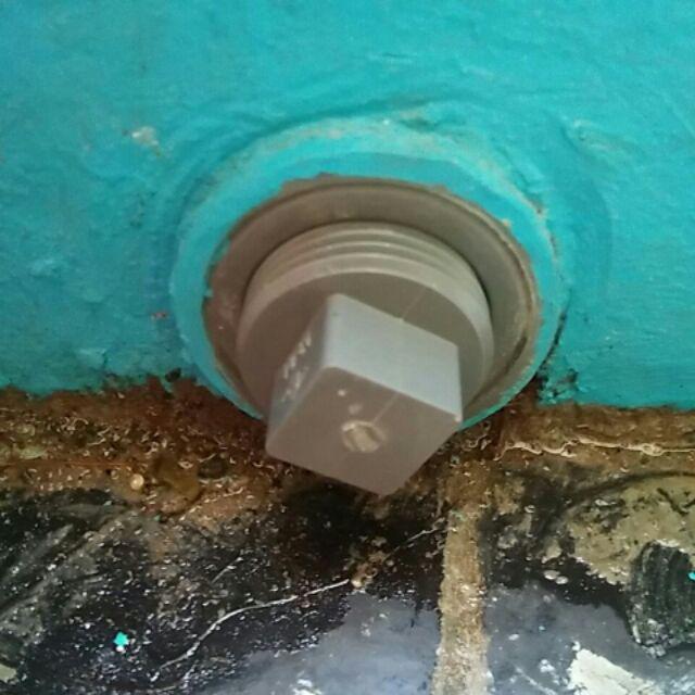 Rucika Plug / Sumbat / Dop Drat Luar Pvc 1 Aw