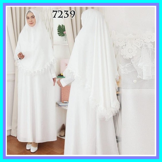 Baju Gamis Baju Lebaran Gamis Kondangan Gamis Lebaran 2022 Pakaian Muslim Baju Muslimah Gamis Pengajian Gamis Busui Bumil Gamis Ibu-Ibu Gamiis Syari Gamis Mulim Gamis Putih Premium / Gamis Lebaran / Gamis Syari / Gamis Pesta - 7239