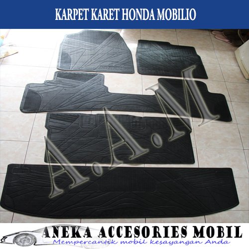 Karpet Karet honda mobilio, Karpet Lantai Mobil Honda Mobilio, Removable mat honda mobilio