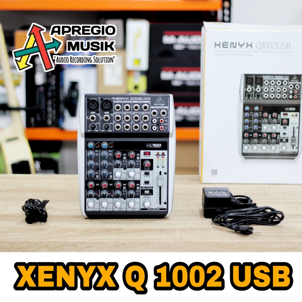 Behringer XENYX Q1002USB Q1002 q 1002 USB mixer Audio Original