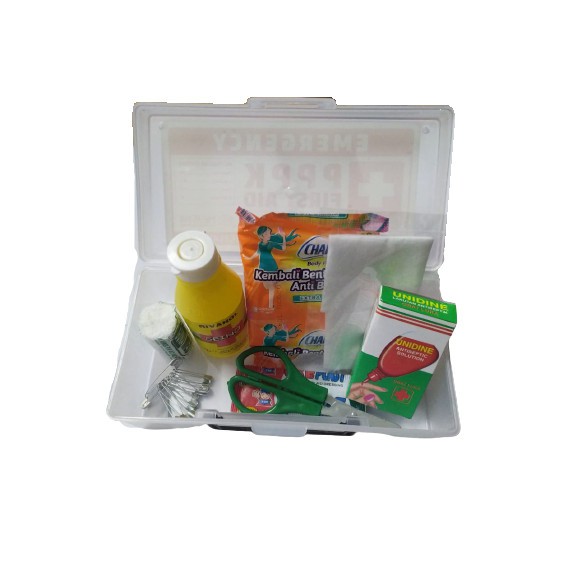 Kotak P3K PPPK Mobil Emergency First Aid Kit Box Kotak Obat Isi