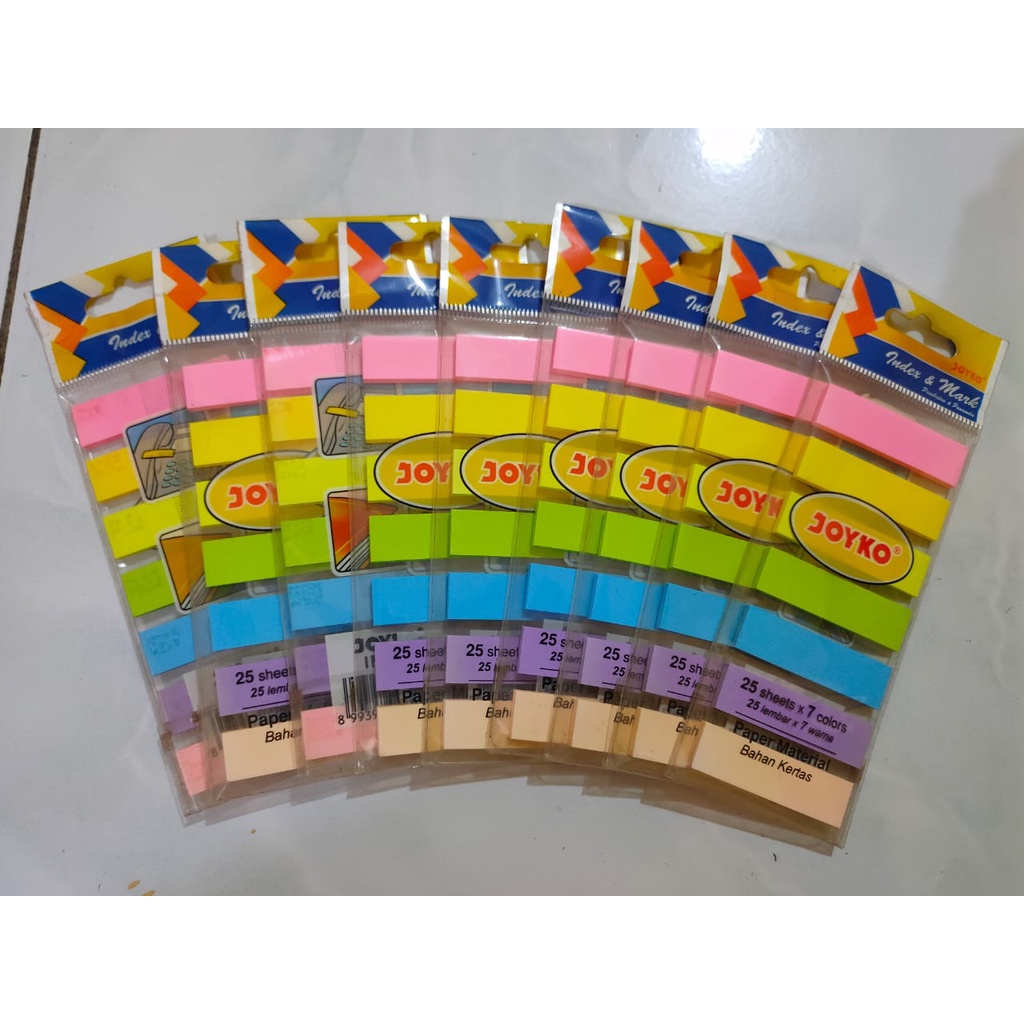

Sticker Penanda Buku Joyko Sticker Pembatas Buku