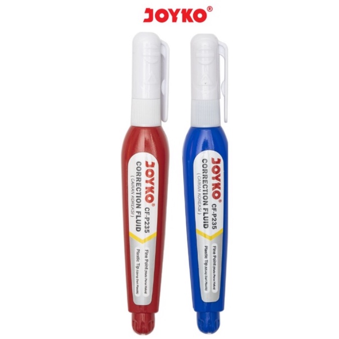 JOYKO TIP EX CORRECTION FLUID CF-P235 KERTAS ROLL MURAH TIPEX ATK STATIONARY CAIRAN KOREKSI PENGHAPUS CAIR TIPE X