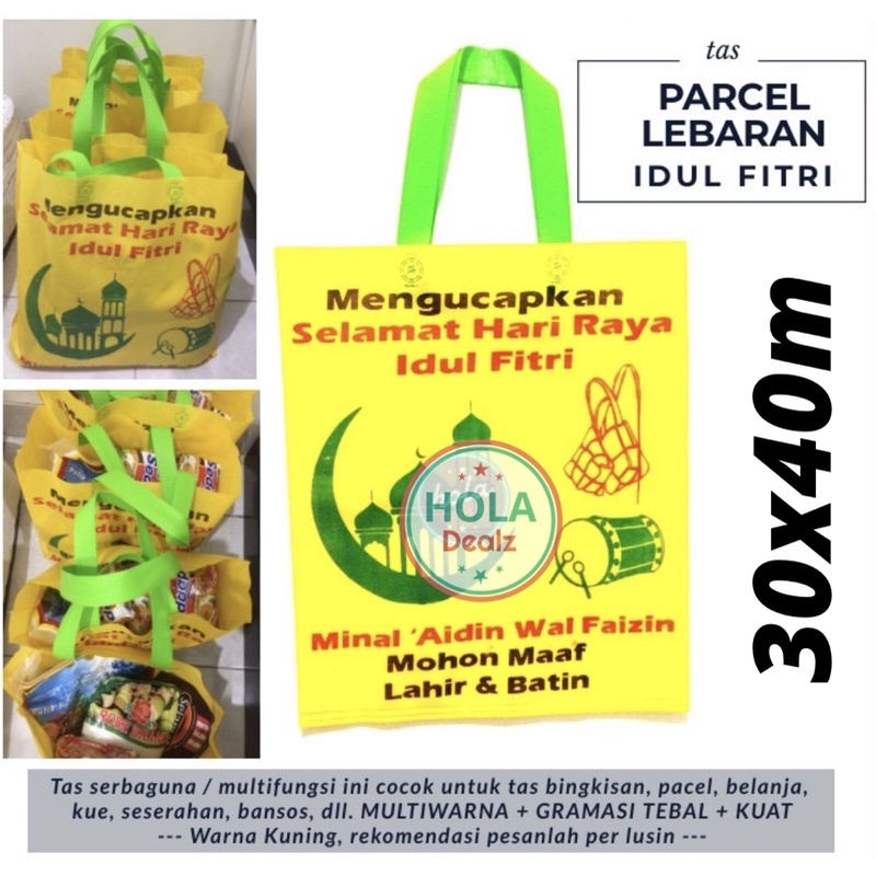 

(30x40) Tas Bingkisan Lebaran Idul Fitri - Tas Parcel TERMURAH MULTIWARNA