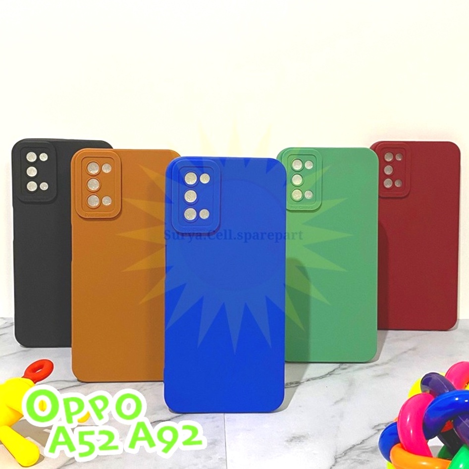 Case Slim Matte Pro Camera Oppo A52 A92 Oppo A53 A31 A33 Oppo A5 A9 2020