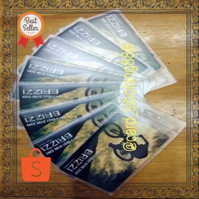 

Termurah plastik pelindung kartu e-toll nametag flazz id-card kantong plastik pelindung kartu atm