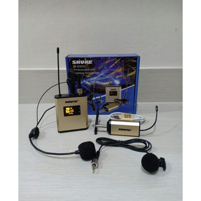 mic wireless SHURE M03HC M03HC M03HC CLIP ON HEADSET