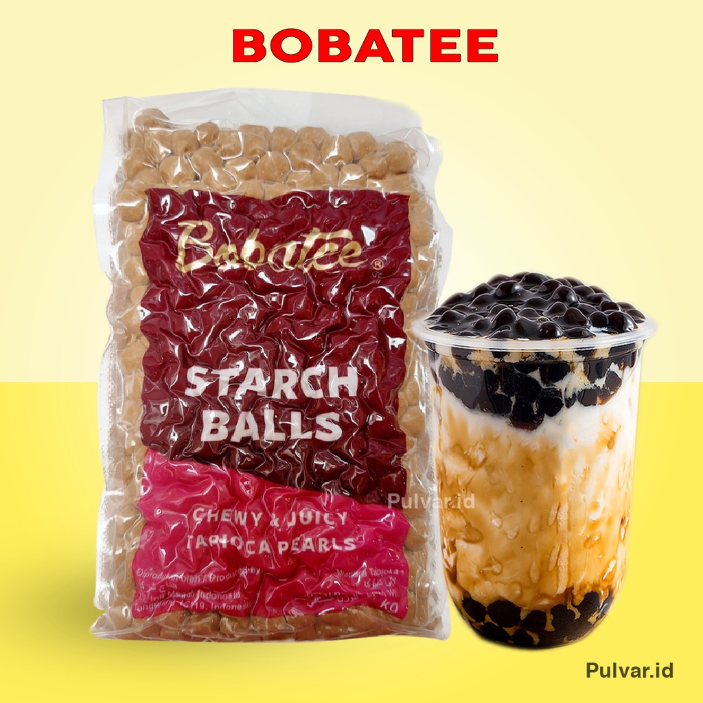 

BOBA PEARL TAPIOKA / BOBA INSTAN 1 KG / TAPIOKA PEARL / BOBATEE 1 KG / TAPIOKA PEARL