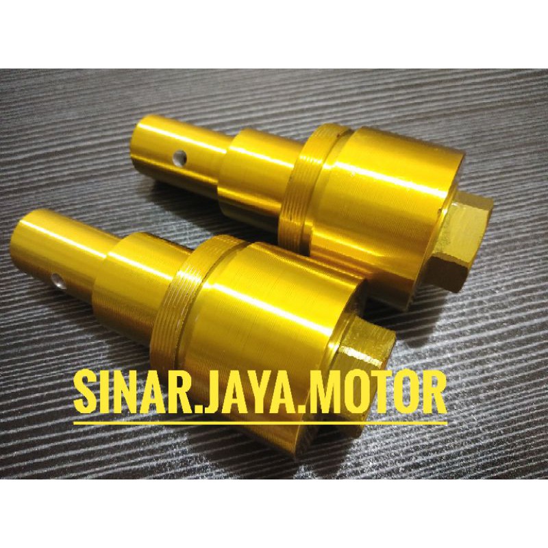 PENINGGI SHOCK DEPAN DTRACKER NEW 150 KLX BF 150 USD 1SET GOLD