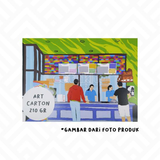 

Print Art Carton A3+ 210 Gram Gsm Satu Sisi 32 x 48cm Satu Sisi