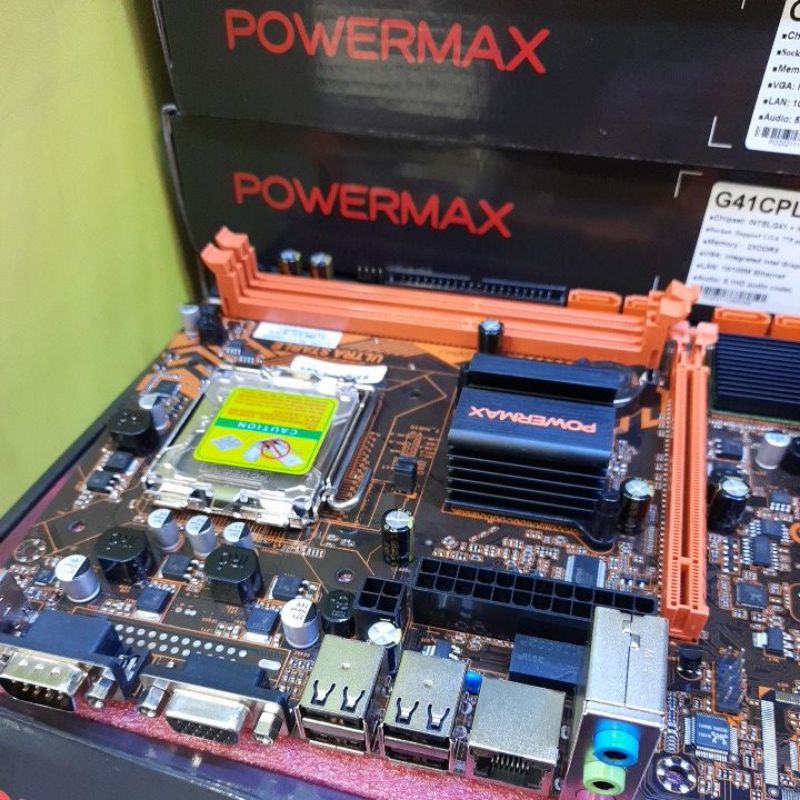 MOTHERBOARD G41 POWERMAX AMPTRON ESONIC INTEL LGA 775 DDR3