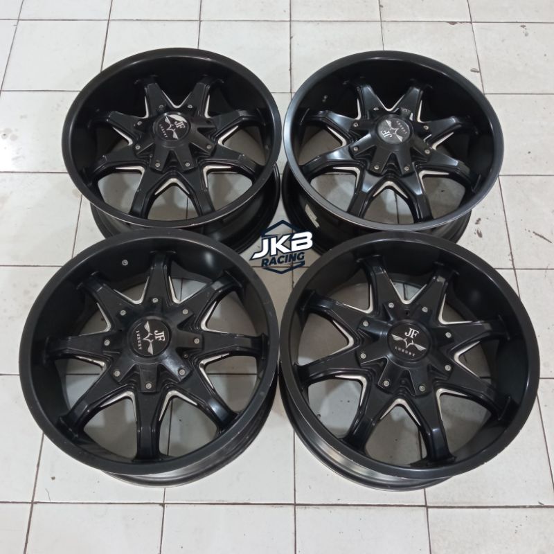 Velg Mobil Bekas JF Luxury Ring 20 lebar 9 pcd 5x114.3-127 Et 18