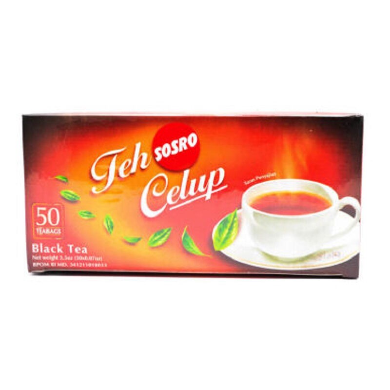 

SOSRO TEH CELUP - Black Tea Teh Asli 50's - Murah Enak Nikmat Mudah Praktis Aneka Isian