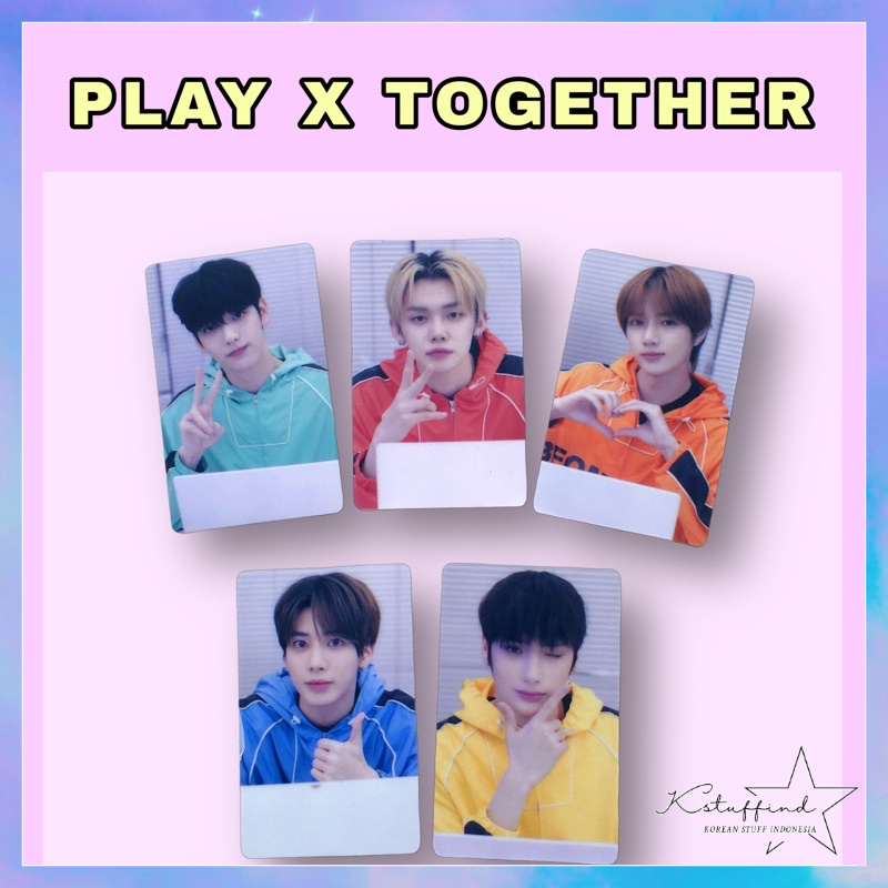 [kstuffind] TXT PLAY X TOGETHER PHOTOCARD LUCKY DRAW TEBAL PREMIUM PC LD UNOFFICIAL UNOFF MURAH SOOBIN YEONJUN BEOMGYU TAEHYUN HUENINGKAI TOMORROW X TOGETHER