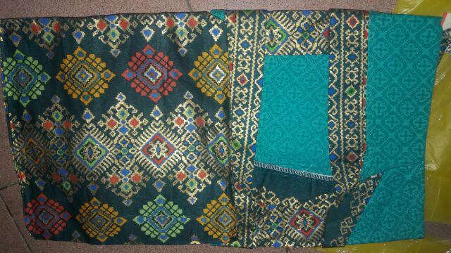 Jodha Etnic Setelan Kebaya Modern Kutubaru Busui Motif Batik Fashion Muslim Wanita Lengan Panjang