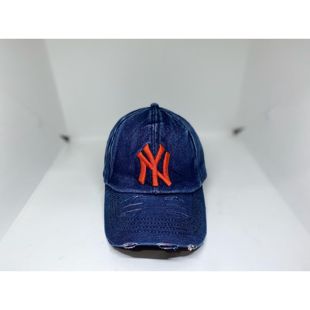 TERBARU Topi Baseball Caps Distro NY Levis Bahan Jeans Original