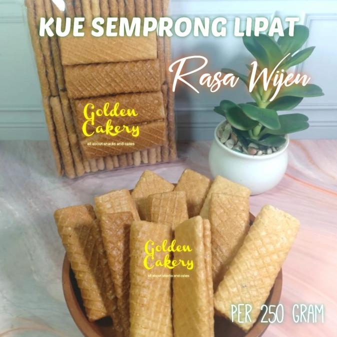 

Diskon KUE SEMPRONG LIPAT/SEMPRONG DOMPET TERLARIS RASA WIJEN 250 GRAM Diskon