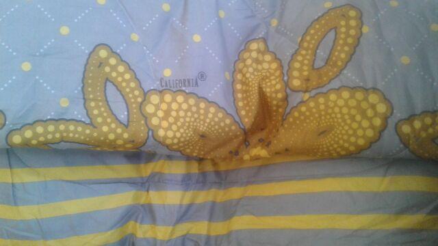 Promo Bedcover Saja California 200x200 Balena Mirah Moala Paris Rosea Geo - 180 King 160 Queen Bc