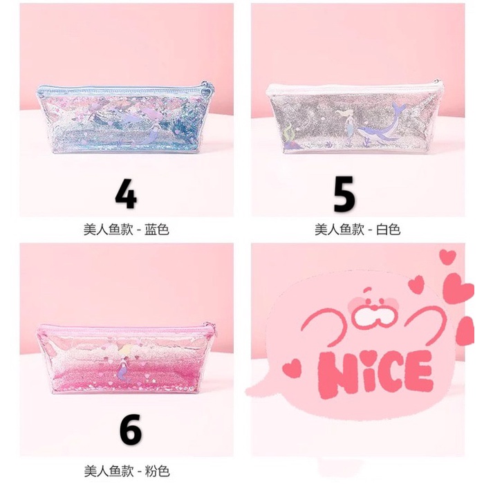 

Buruan Kotak Pensil Kartun/Gadis Kreatif Pasir Hisap/Pen Case Limited