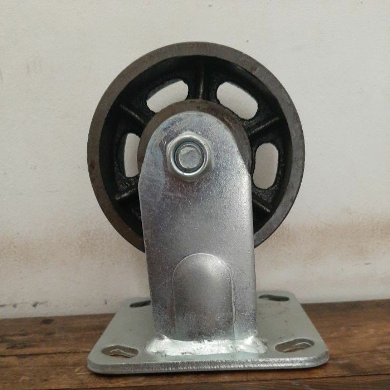 RODA TROLLEY TROLI BESI 4 INCH HEAVY DUTY MATI