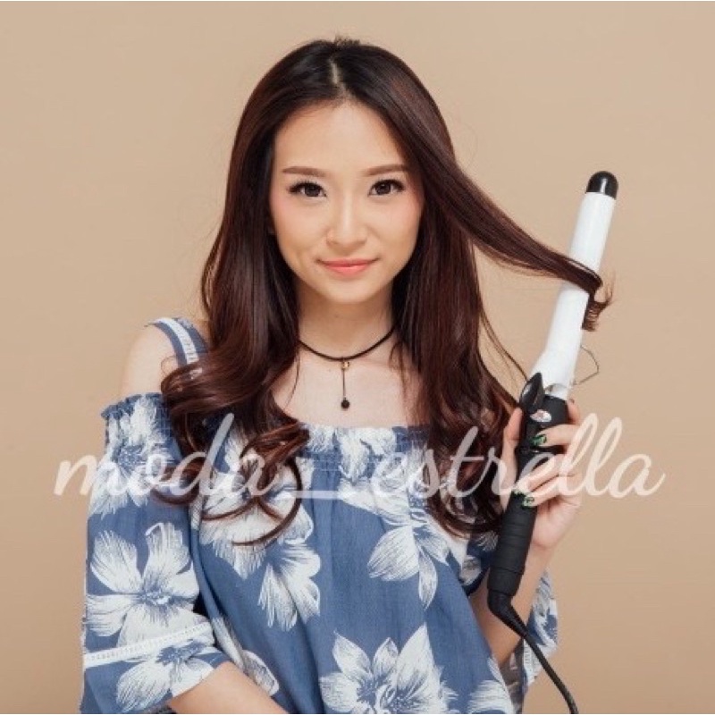 CATOK CURLY JUNMA TONG PRO / CATOK BULET / CATOK KERITING BESAR / CATOK KERITING KECIL / ALAT KERITING RAMBUT KLINTONG / LUSTERLUX Catokan Rambut Laisite Pro Curling Iron Kualitas Salon 25MM 28 MM 32MM 38 MM / Klintong Amara Gold Ceramic