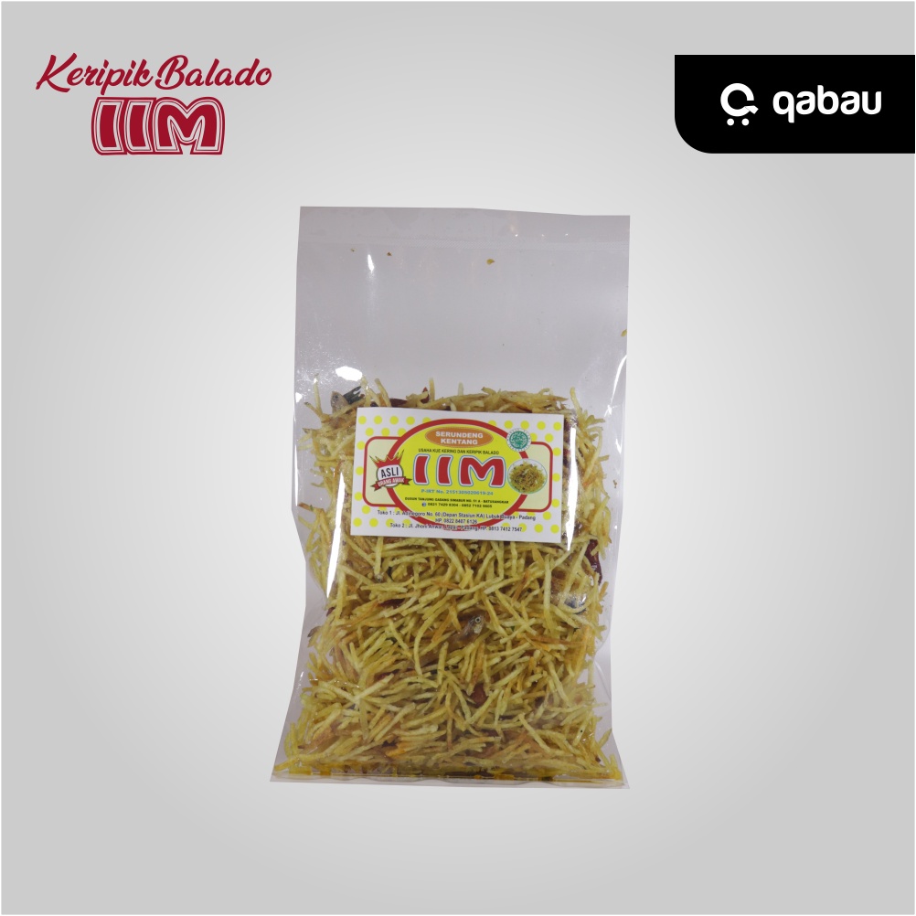 

Serundeng Kentang IIM 200 Gram