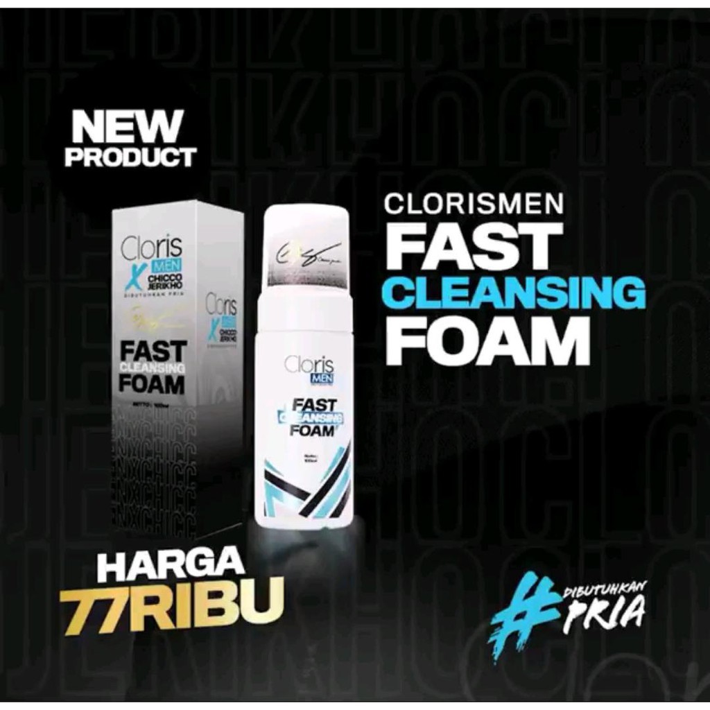 Clorismen Fast Cleansing Foam Original Pencerah Wajah