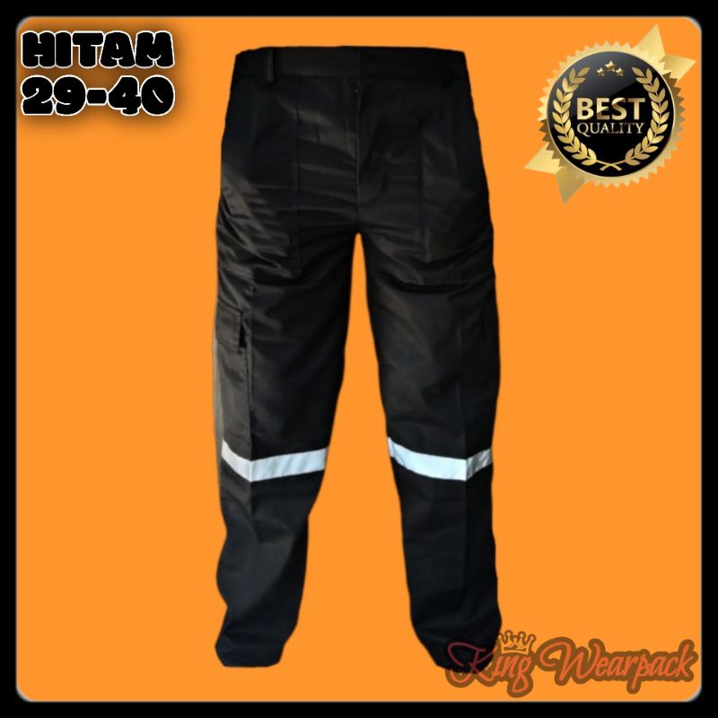 CELANA KERJA WEARPACK WARNA HITAM