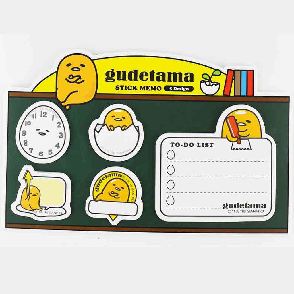 

Sanrio Gudetama Sticky Note Memo Blackboard