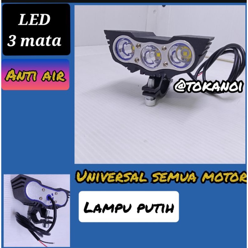 LAMPU SOROT LED OWL 3 MATA BURUNG HANTU