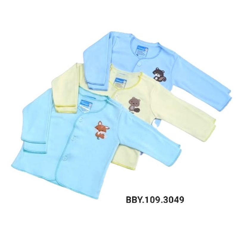 Baju bayi 0-3m NASUKA halus isi 3/ Baju bayi new born / baju bayi Premium