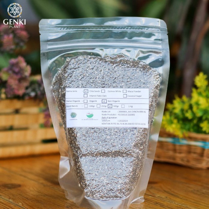 

Q124521 Black Chia Seed - 500G Dw501Sqs