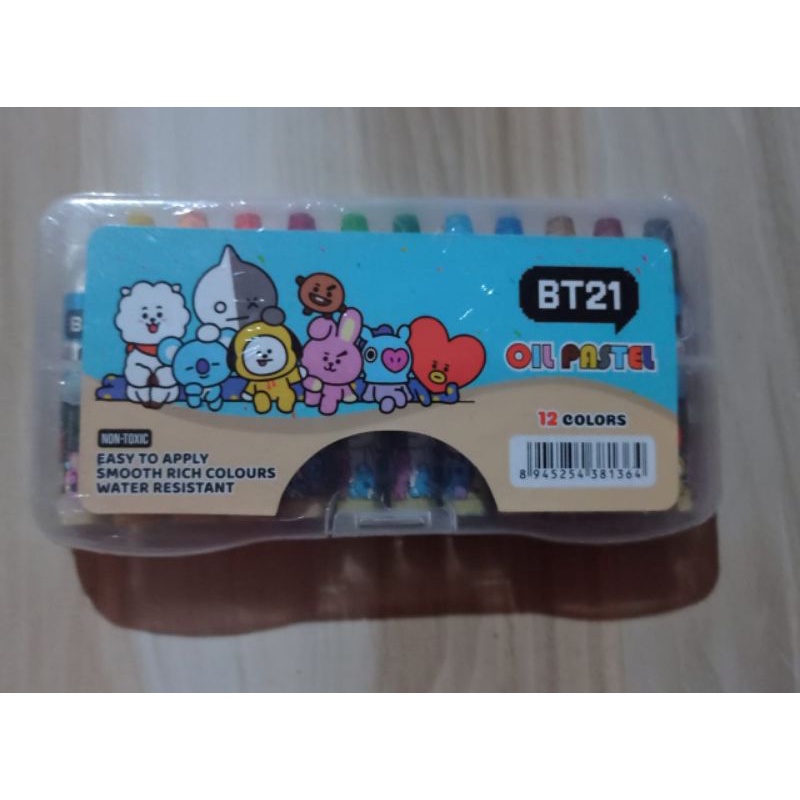 

Crayon Mewarnai Oil Pastels Set 12 Warna
