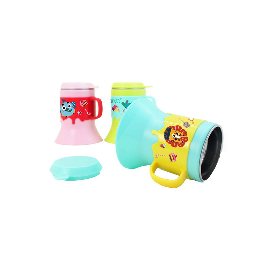 BABY BEYOND FOOD GRADE SS CUP WITH HANDLE 230ML