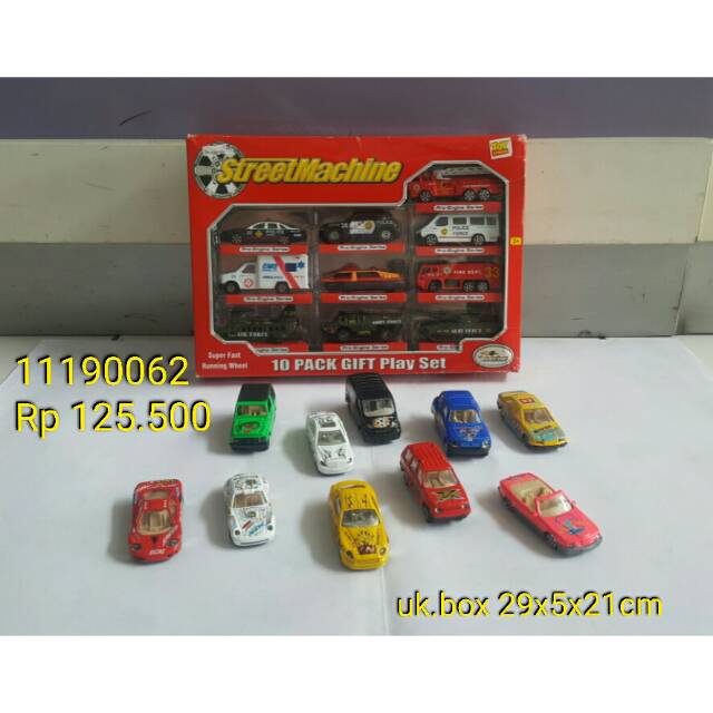 Mainan anak street machine set
