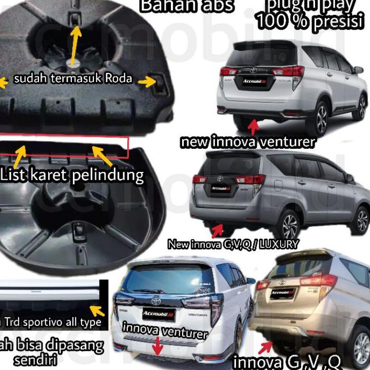Ready cover ban serep toyota innova reborn plastik all new innova reborn innova venturer 90