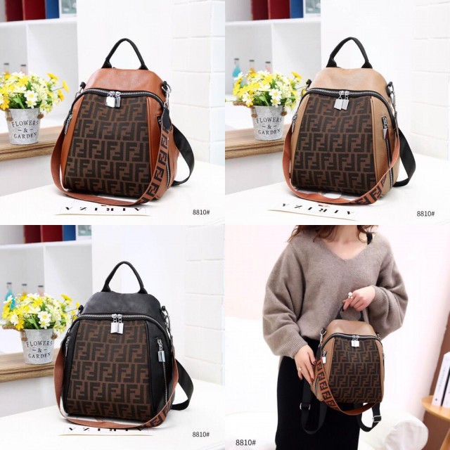 Tas Batam  Fendi FF Backpack 8810